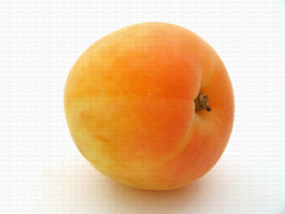 Abricot, défaut de coloration, couleur orangée hétérogène
